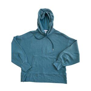 Athleta Balance Waffkle Knit Thermal Hoodie Women's Medium Midweight Athleisure